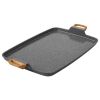 rairie Signature Cast Aluminum Double Griddle, Charcoal Speckle