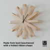 Umbra Ribbonwood Wall Clock