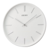 Seiko 13 " Wooden White Pax Wall Clock, White Round Ash, Analog, Quartz QXA765WLH