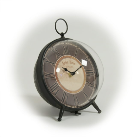 Round Iron Clock