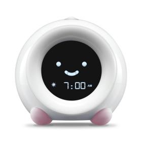 LittleHippo MELLA Ready To Rise Children's Sleep Trainer Night Light and Sleep Sounds Machine Alarm Clock