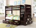 ACME Allentown Bunk Bed (Twin/Twin & Storage) in Espresso 10170W