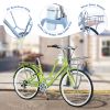 7 Speed, Aluminium Alloy Frame, Coffee Cup Holder ,Multiple Colors 26 Inch Ladies Bicycle