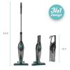 3-in-1 Corded Upright/Handheld Floor and Carpet Vacuum Cleaner