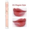 Jelly Mirror Lipstick Makeup Love Shape Waterproof Non-stick Cup Solid Lip Gloss Clear Long Lasting Moisturizing Lipstick Pen