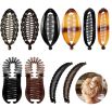 Banana Hair Clips Set for Women Vintage Clincher Classic Large Double Comb