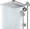 Shower Head, 8 Inch High Pressure Rainfall Shower Head/Handheld Shower Combo