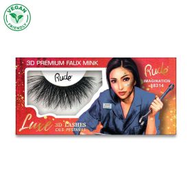 RUDE Luxe 3D Premium Faux Mink Lashes (Color: Imagination)