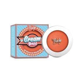 RUDE Cream Puff Natural Blush (Color: Creamsicle)