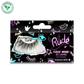 RUDE Essential Faux Mink 3D Lashes (Color: Temptress)