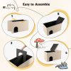 Multifunction Cat Furniture Cat Litter Box with Mat